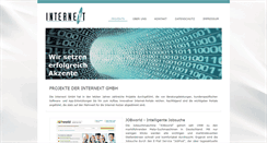 Desktop Screenshot of internext.de