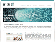 Tablet Screenshot of internext.de